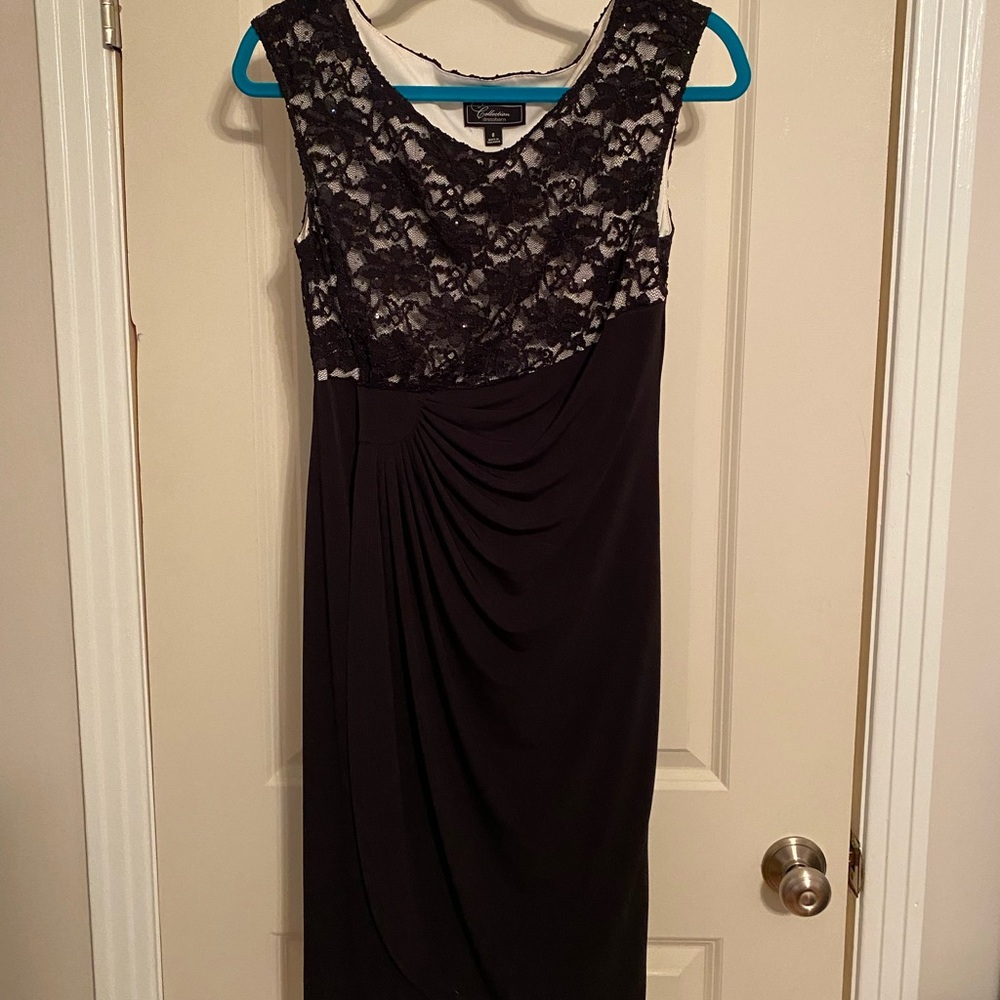 Dressbarn Collection Black Sequin Dress